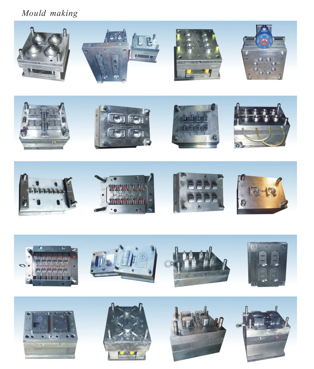Latest Design Molding Plastic Injection Mould Die Manufacturers Custom Service