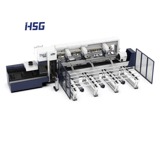 Máquina de corte a laser de tubos de forma especial para tubos em forma de H de ângulo de canal de aço, ferro, alumínio, preço de cortador