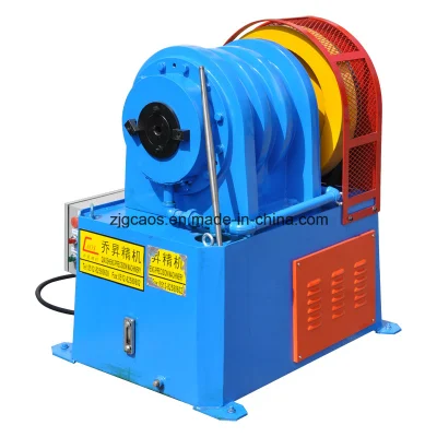 Máquina hidráulica manual para redução de tubos cônicos/máquina de estampagem de tubos/máquina formadora de extremidades de tubos