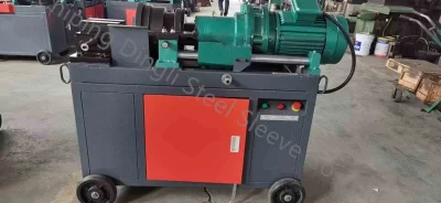 Promoção imperdível Máquina hidráulica automática de rosca de vergalhão de aço de alta velocidade/máquina de rosca de tubo de parafuso