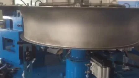 Máquina de dobramento de rolamento de flange de concha de ventilador vertical hidráulica